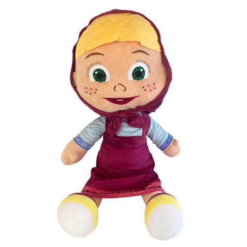 (Mis 7,5) MASHA E ORSO (Masha) Peluche seduto 58cm…x